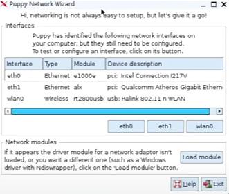 Puppy Network Wizard